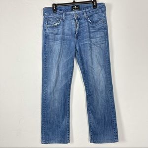 7 For All Mankind‎ Slimmy Jeans Medium Wash Blue